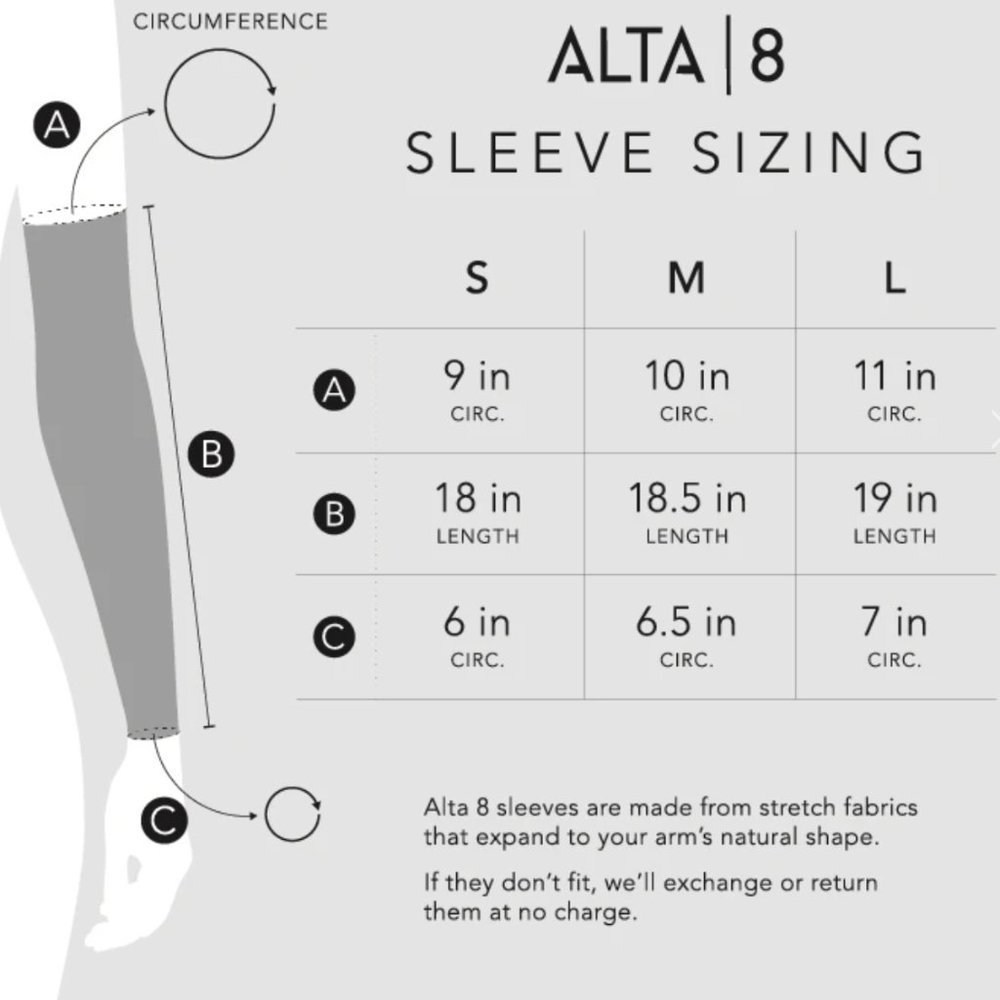 Alta 8 Black ANACONDA ARM SLEEVES - Picture 2 of 7
